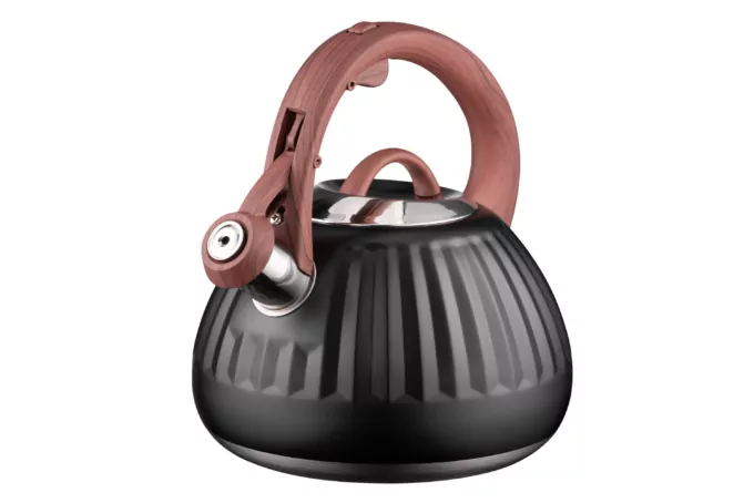 Ardesto Kettle Gemini, 2.5l, stainless steel, black