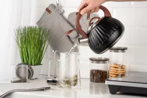 Ardesto Kettle Gemini, 2.5l, stainless steel, black