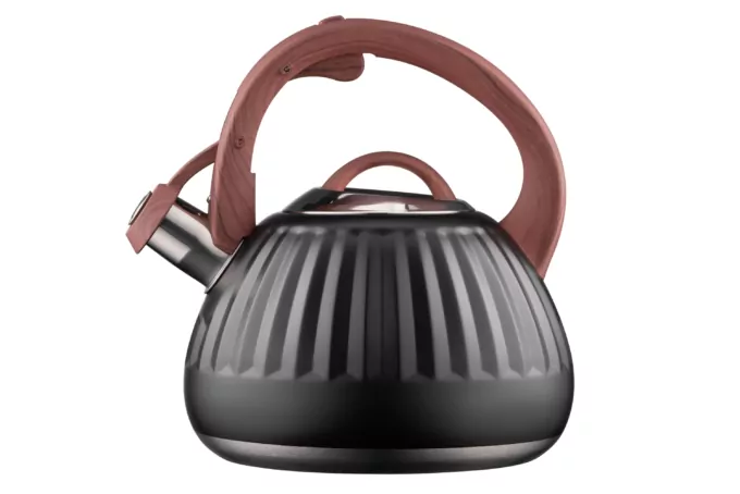 Ardesto Kettle Gemini, 2.5l, stainless steel, black
