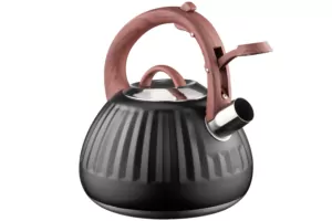Ardesto Kettle Gemini, 2.5l, stainless steel, black