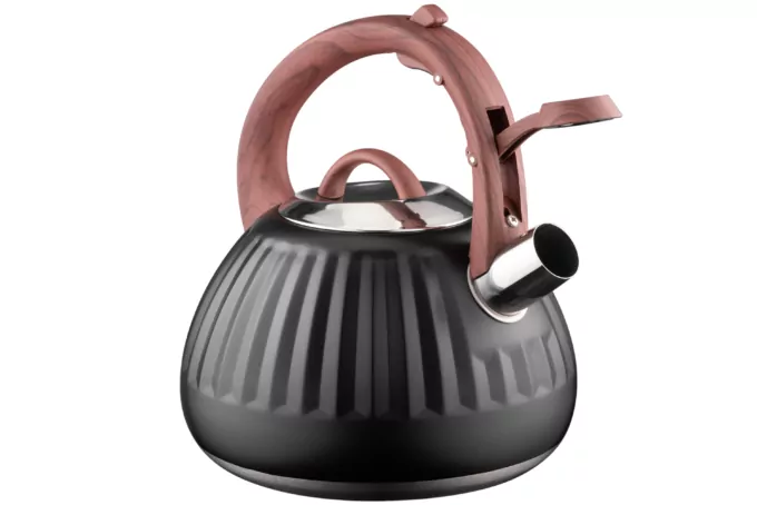 Ardesto Kettle Gemini, 2.5l, stainless steel, black