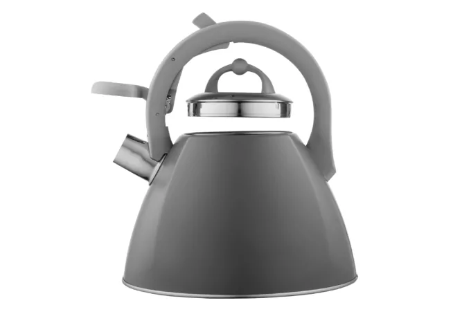 Ardesto Kettle Gemini, 2.5l, stainless steel, grey