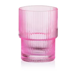 Ardesto Low glasses set, 200ml, 2pcs, glass, pink