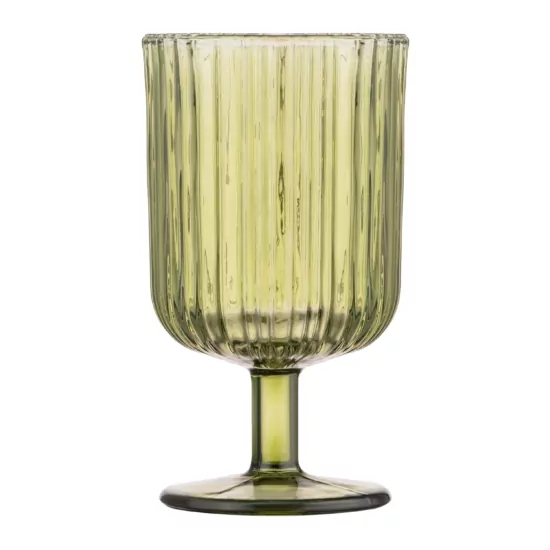 Набір келихів Ardesto 300мл, 2шт, скло, зелений