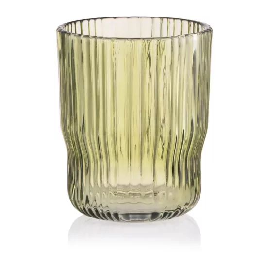 Набор стаканов низких Ardesto, 300мл, 2шт, стекло, зеленый