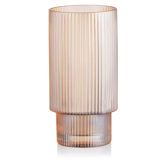 Набор стаканов высоких Ardesto, 380мл, 2шт, стекло, золотистый