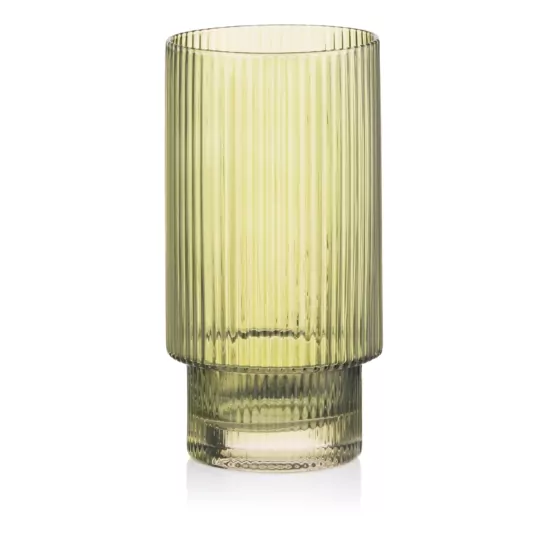 Набор стаканов высоких Ardesto, 380мл, 2шт, стекло, зеленый