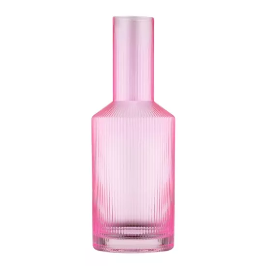 Графин Ardesto 800мл, боросилікатне скло, рожевий