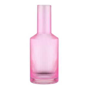 Графин Ardesto 800мл, боросилікатне скло, рожевий