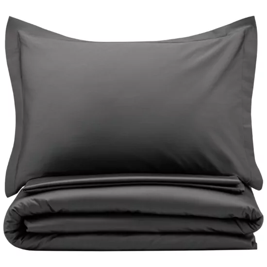 КПБ 2.0сп ARDESTO Mix&Match Premium, пододеяльник 200х220см, простынь 240х260см, наволочки (2) 50х70см, 100% хлопок, сатин, серы