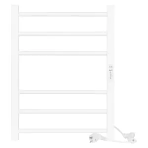 Рушникосушка Ardesto електрична  Square-TR K, 570х430х80мм, таймер-регулятор, сталь, білий матовий