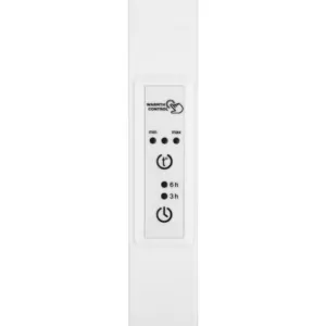 Рушникосушка Ardesto електрична  Square-TR K, 570х430х80мм, таймер-регулятор, сталь, білий матовий