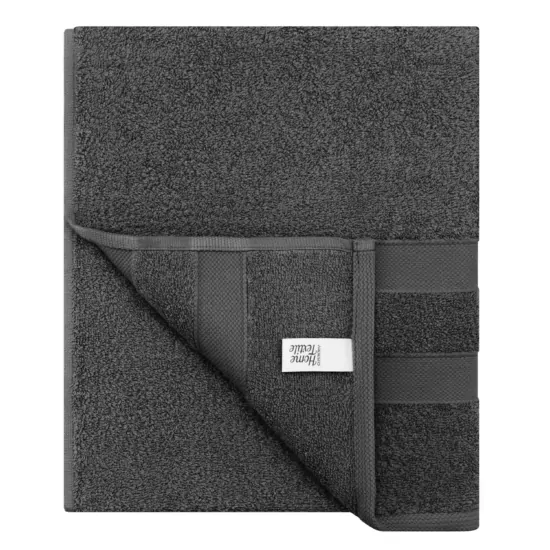 Ardesto Terry towel Splendid 50х90cm, 100% cotton, dark grey