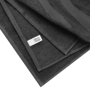 Ardesto Terry towel Splendid 50х90cm, 100% cotton, dark grey