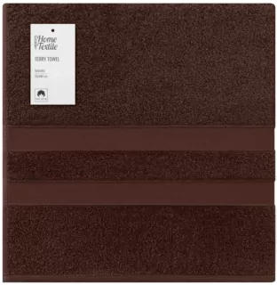 Рушник махровий Ardesto Splendid 70х140см, 100% бавовна, коричневий