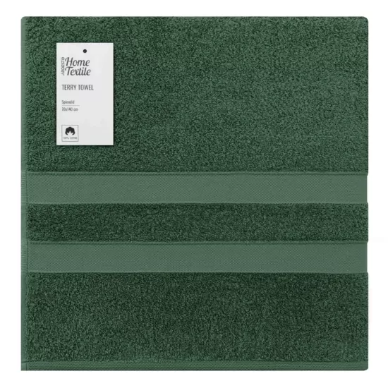Ardesto Terry towel Splendid 70х140cm, 100% cotton, green