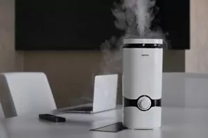 Humidifier ARDESTO ultrasonic, 40m2, 4L, 300ml/h, mechanical control, up. bay of water, white