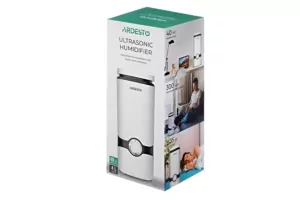 Humidifier ARDESTO ultrasonic, 40m2, 4L, 300ml/h, mechanical control, up. bay of water, white