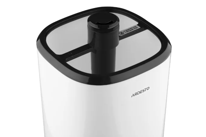 Humidifier ARDESTO ultrasonic, 40m2, 4L, 300ml/h, mechanical control, up. bay of water, white