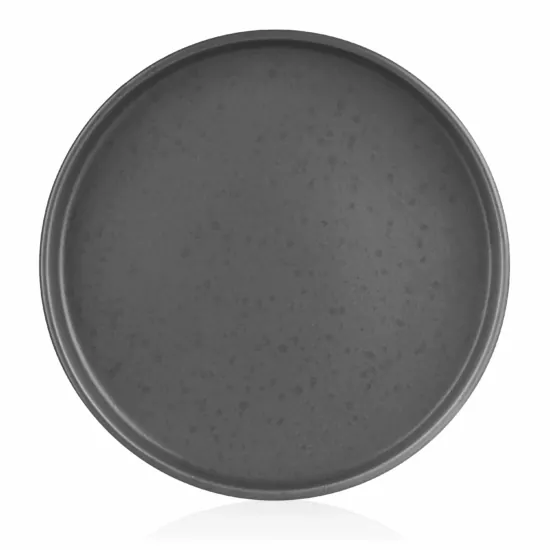 Ardesto Dessert plate  Trento, 20.5cm, ceramics, gray