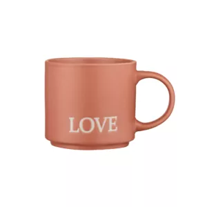 Ardesto Mug Love, 420ml, ceramic, orange