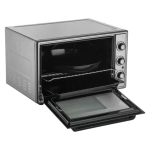 Піч електрична ARDESTO, 60л, 2000Вт, механіч., конвекція, подвійне скло, рожен, сірий