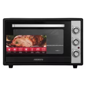 Electric oven ARDESTO, 60L, 2000W, mech., convection, double glass, black