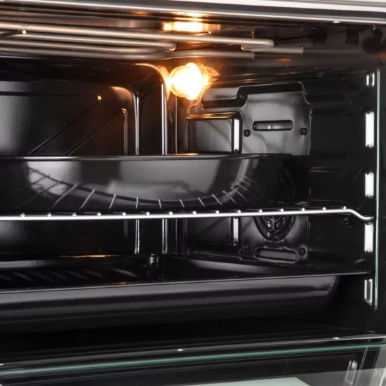 Electric oven ARDESTO, 60L, 2000W, mech., convection, double glass, black