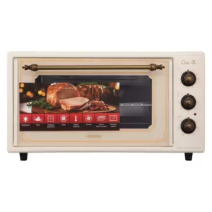 Печь электрическая ARDESTO Line-R, 48л, 1600Вт, механич., конвенция, кремовый