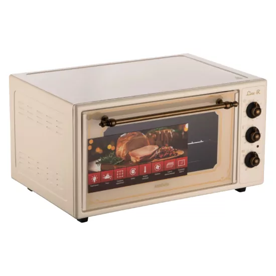 Печь электрическая ARDESTO Line-R, 48л, 1600Вт, механич., конвенция, кремовый