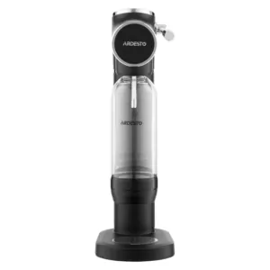 Сифон для газування води ARDESTO, підключення балону- різьба, пляшка 1л, важіль,  чорний