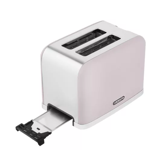 Тостер Ardesto Lilac Dream, 800Вт, металл, 2 слота, лиловый+серебристый