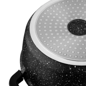 Кастрюля со стеклянной крышкой Ardesto Gemini Anzio, 3.1л, алюминий, черный