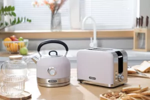 Тостер Ardesto Lilac Dream, 800Вт, металл, 2 слота, лиловый+серебристый