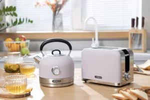 Тостер Ardesto Lilac Dream, 800Вт, металл, 2 слота, лиловый+серебристый