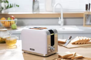 Тостер Ardesto Lilac Dream, 800Вт, металл, 2 слота, лиловый+серебристый