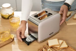 Тостер Ardesto Lilac Dream, 800Вт, металл, 2 слота, лиловый+серебристый