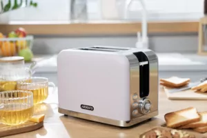 Тостер Ardesto Lilac Dream, 800Вт, металл, 2 слота, лиловый+серебристый