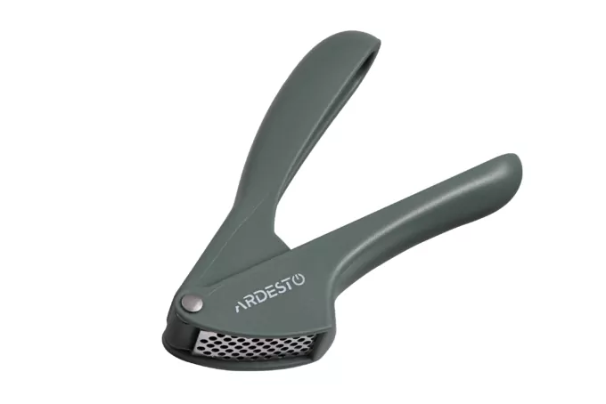 Ardesto Garlic Press Gemini, stainless steel, plastic, green