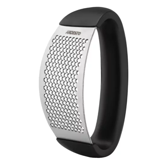 Прес для часнику ARDESTO Gemini, 12см, нержавіюча сталь, пластик, чорний