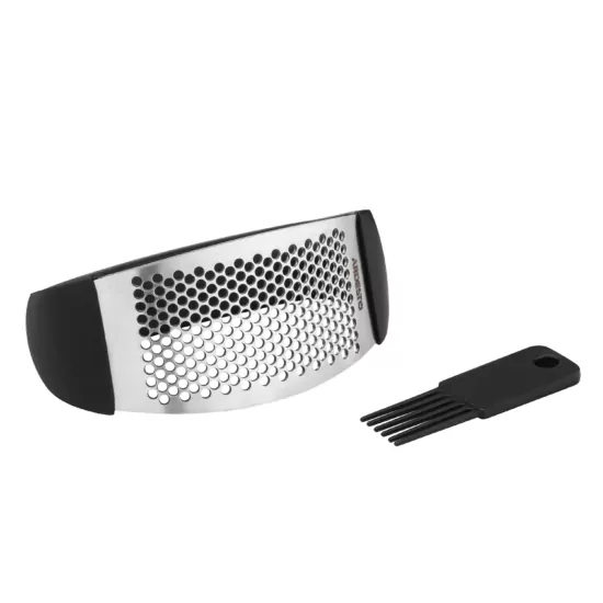 Прес для часнику ARDESTO Gemini, 12см, нержавіюча сталь, пластик, чорний