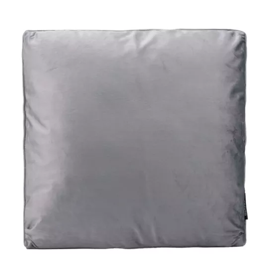 Подушка декор. Ardesto 45х45см, велюр, 100% полиэстер, серый