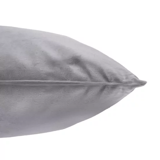 Подушка декор. Ardesto 45х45см, велюр, 100% полиэстер, серый