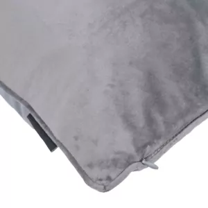 Подушка декор. Ardesto 45х45см, велюр, 100% полиэстер, серый