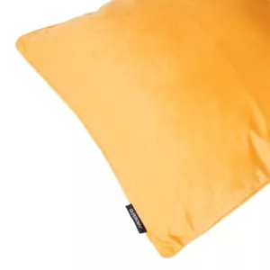 Подушка декор. Ardesto 45х45см велюр, 100% полиэстер, желтый