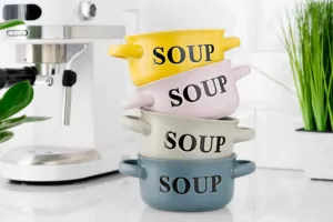 Ardesto Bowl Alcor, 550ml, ceramics, yellow