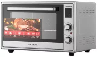 Печь электрическая ARDESTO Elegance, 60л, 2000Вт, электр., конвекция, двойное стекло, вертел, серый