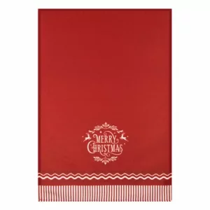 Ardesto Christmas Kitchen towels set Happy Holidays 45х65cm, 2pcs,  90% polyester, 10% cotton, red, white