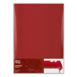 ARDESTO Скатертина Happy Holidays 120х140см, 90% поліестер, 10% бавовна, червоний