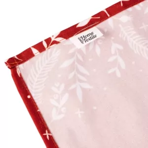 Ранер Ardesto Christmas Happy Holidays, 40х140см, 90% поліестер, 10% бавовна, червоний